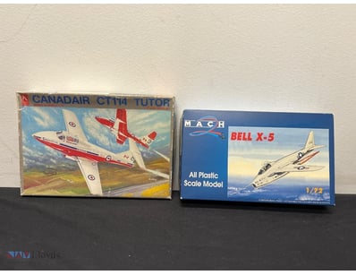 VINTAGE AIRCRAFT MODEL KIT COLLECTION - CANADAIR C...