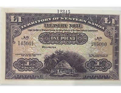 Banknotes & Coins (A989) - Lot 3256