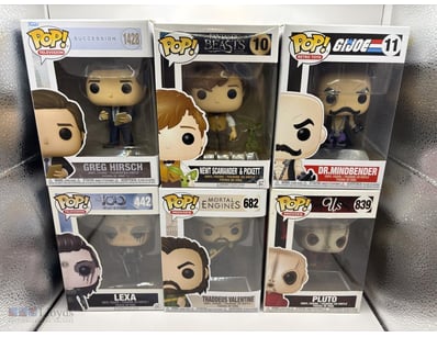 6X ASSORTED FUNKO POP BUNDLE

Assorted Funko Pop B...
