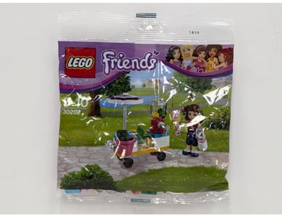 LEGO Friends set 30202 polybag featuring a minifig...