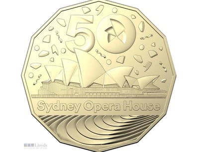 2023 50C 50TH ANNIVERSARY OF SYDNEY OPERA HOUSE GO...