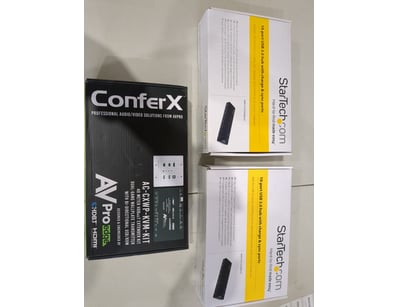 Professional audio/video solutions bundle comprisi...