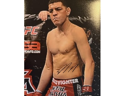 NATE DIAZ SIGNED PHOTO 

Nate Diaz Personally Sign...
