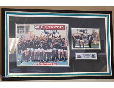 PORT ADELAIDE POWER AFL GRAND FINAL 2004 PREMIERSH...