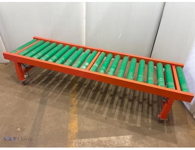 Metal Roller frame on wheeled frame 

Dimensions -...
