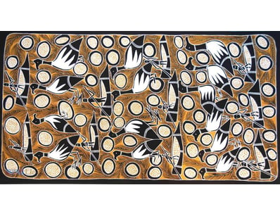 CHARLIE DJURRITJINI (1952 - )

Original Acrylic ...