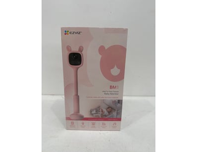 EZVIZ BM1 Smart Baby Monitor - Pink. 1080P video r...