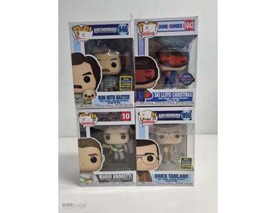 FUNKO POP VINYL COLLECTION - ANCHORMAN, DUMB AND D...