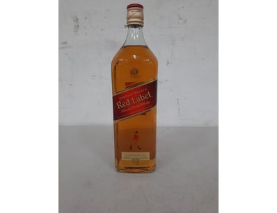 Johnnie walker, red label blended scotch whisky, 4...