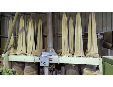 Major SF-080 dust collector system, manufactured 1...