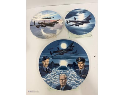 COLLECTIBLE PLATES, EVENING SORTIE, PLATE #1E, THE...