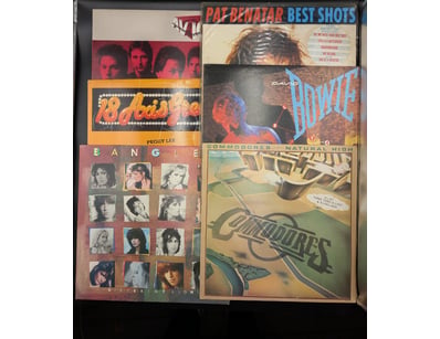 VINTAGE VINYL RECORD COLLECTION - 1980S NEW WAVE &...