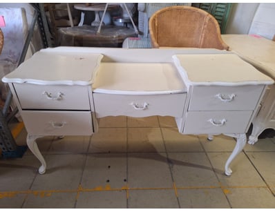 Dressing Table, Timber Style, White Finish

Dimens...