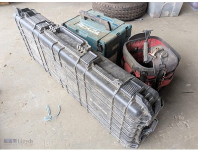 Assorted Tool Boxes/Bags 

Sold as lot

Location: ...
