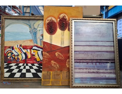 UNKNOWN ARTISTS

Three Acrylic On Canvas Paintings...