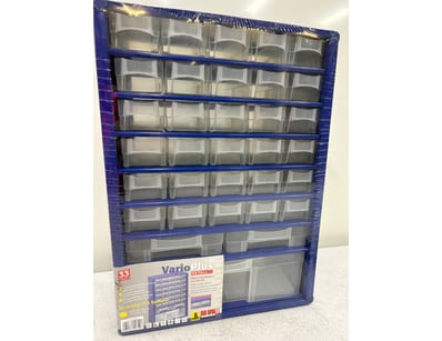 VarioPlus Metal Storage Organiser, 
33 Drawers
3...