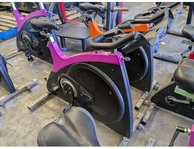 Purple Body Bike Supreme Spin Bike 

Description: ...