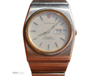 OMEGA CONSTELLATION MEGAQUARTZ  37MM STAINLESS STE...