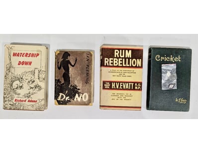 COLLECTION OF FOUR VINTAGE AUSTRALIAN BOOKS - EARL...