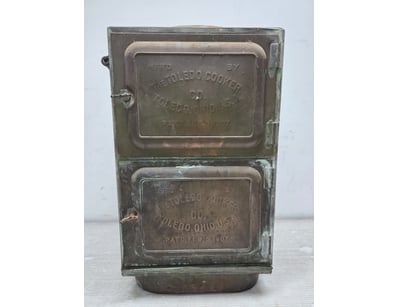 Vintage double-chamber cooker manufactured by The ...