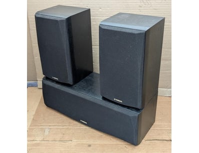 Yamaha Centre Speaker Model Ns-C51 And 2 Satellite...