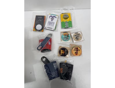 Collection of Tab Stickers, Stubbie Holders and Bo...