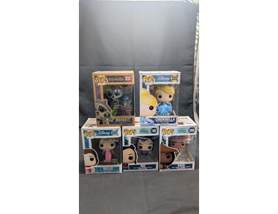 FUNKO POP! DISNEY VINYL FIGURE COLLECTION - 5 PIEC...