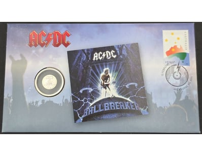 AC/DC BALLBREAKER 20 CENT COMMEMORATIVE COIN 2020...