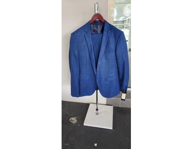CARTENE 2 PIECE POLYESTER MEN SUIT  REGULAR FIT SI...