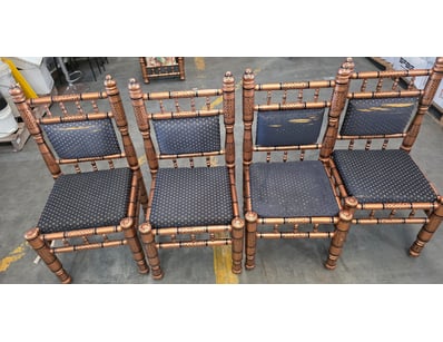 4x Traditional Indian Sankheda-style Chair

Appr...