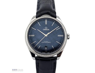 OMEGA 435.18.40.21.03.001 DE VILLE TRÉSOR BLUE DIA...
