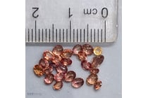 3.1 Carats Orange Sapphire Gemstones 3.1