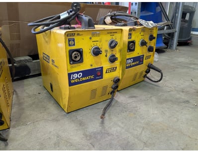 2x WIA I90 Weldmatic Welders 

Note: working condi...