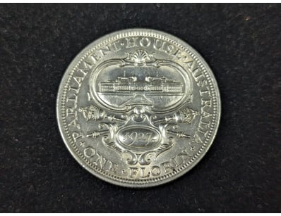 1927 AUSTRALIAN PARLIAMENT HOUSE FLORIN

Conditi...