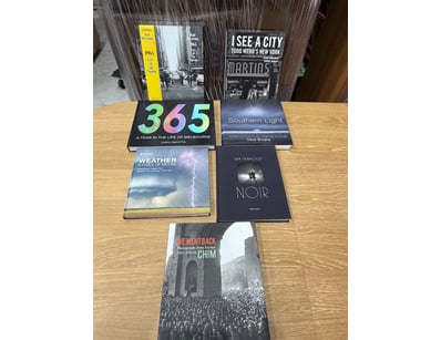 Extensive photography book collection. 

SOLD AS...