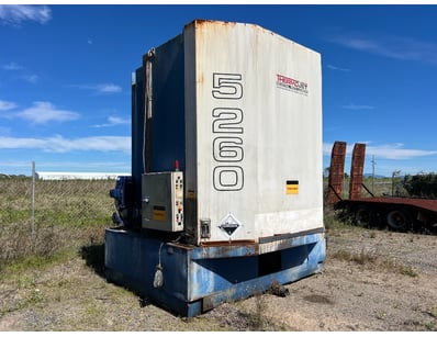 Up for auction is a serious piece of industrial cl...