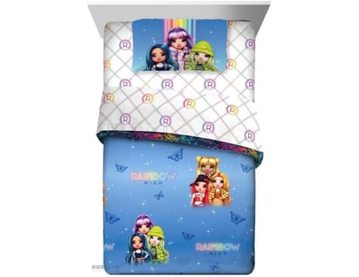 Franco Rainbow High Kids Bedding 5-Piece Super Sof...