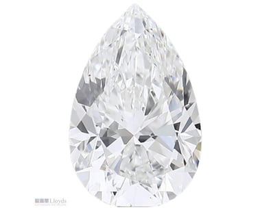5.08 PEAR SHAPED DIAMOND E/VS1     

 Igi Certific...