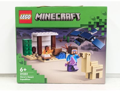 LEGO Minecraft Set 21251 - Steve's Desert Expediti...