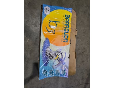 Barracuda pool care system
Note: Box damaged, Comp...