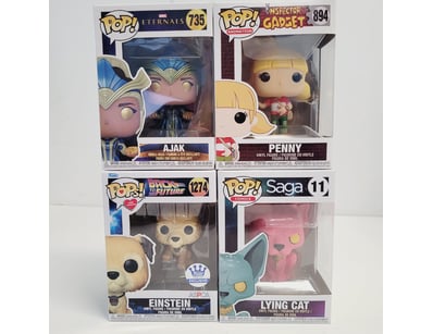 FUNKO POP! VINYL FIGURE COLLECTION - FOUR BOXED FI...