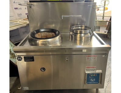 B&S CCF-HP1+1R Wok Burners Serial No. HP-769
Dimen...