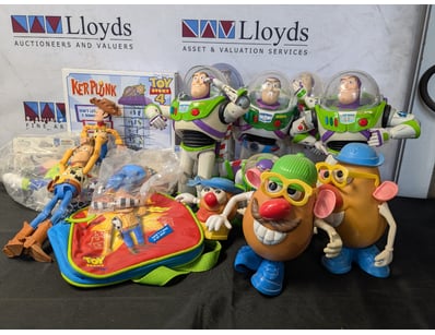 TOY STORY COLLECTION - BUZZ LIGHTYEAR FIGURES, WOO...
