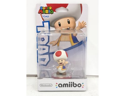 Nintendo amiibo Super Mario Collection Toad figure...