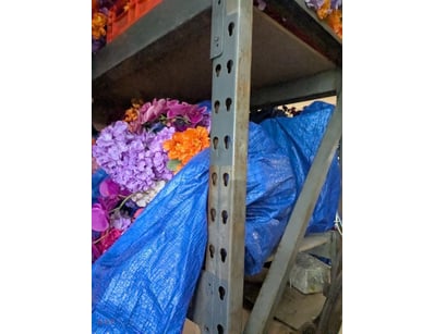 Industrial Racking ONLY

Note: All contents curren...
