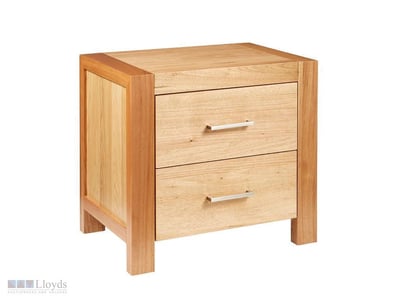 RRP $1,498  Clovelly Bedside Table - Pair of solid...