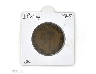 1 X 1945 UNITED KINGDOM PENNY.      

Obverse Show...