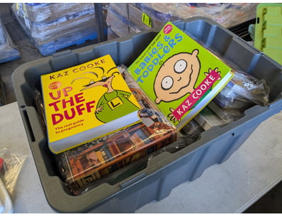 Substantial collection of books spanning education...