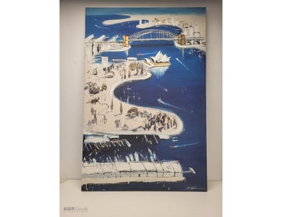 HAL EELKEMA

Acrylic On Canvas

Title: Sydney Harb...