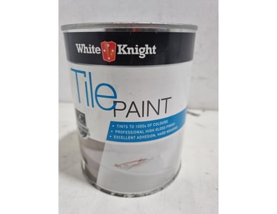 White Knight, Tile paint gloss finish, accent timt...
